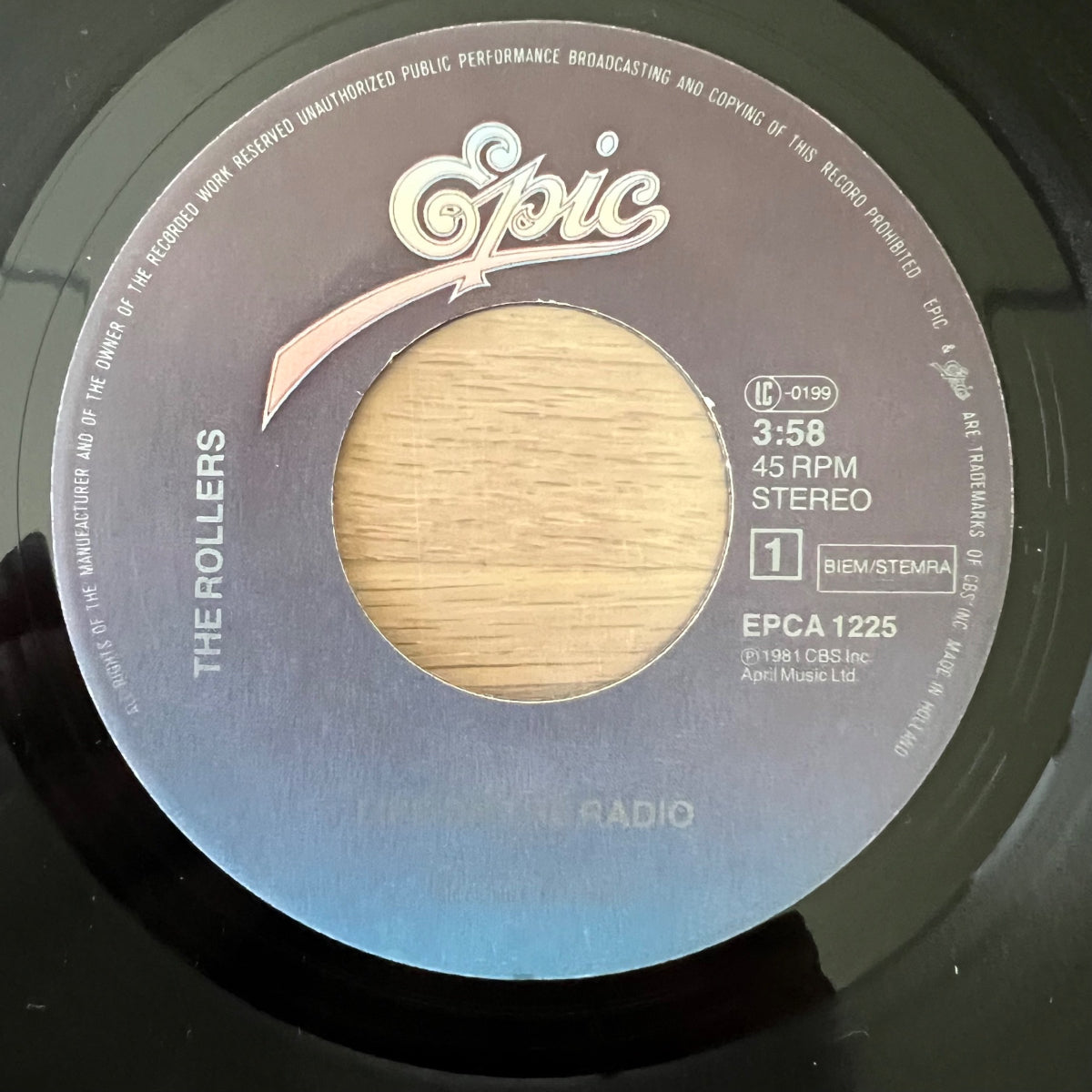 Rollers - Life On The Radio / 1. NL-Press. 1981 - (M-/VG++)