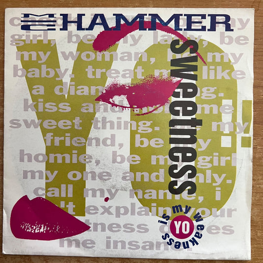 M.C. Hammer - Yo Swetness!! / 1. D-Press. 1991 - (M-/M-)