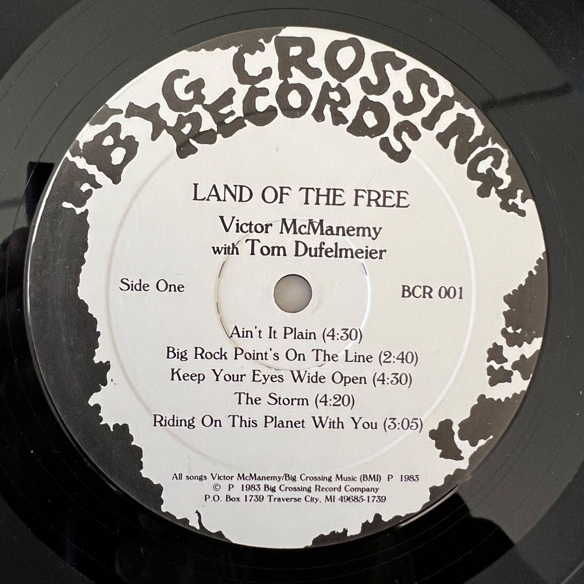 Victor McManemy & Tom Dufelmeier - Land Of The Free / 1. US-Press. 1983 - (M-/M-)