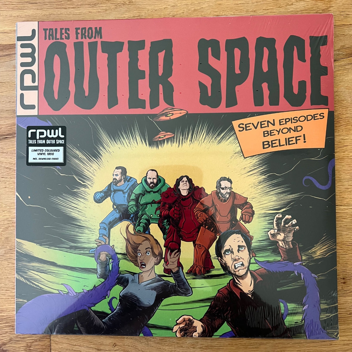 RPWL - Tales From Outer Space / 1. EU-Press. 2019 - Green Vinyl - (Mint & Sealed)