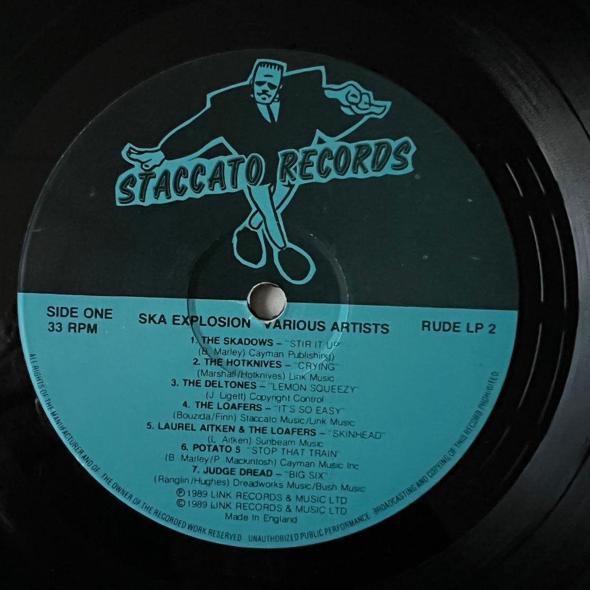 Various - Ska Explosion / 1st UK Pressing. 1989 - (VG+/VG+)