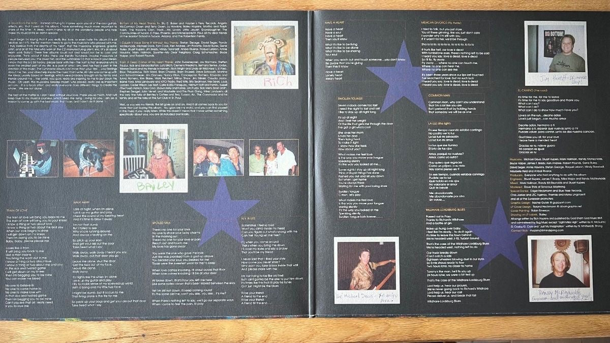Rich Hopkins & Luminarios - My Lucky Stars / 1. D 2001 - (Mint)