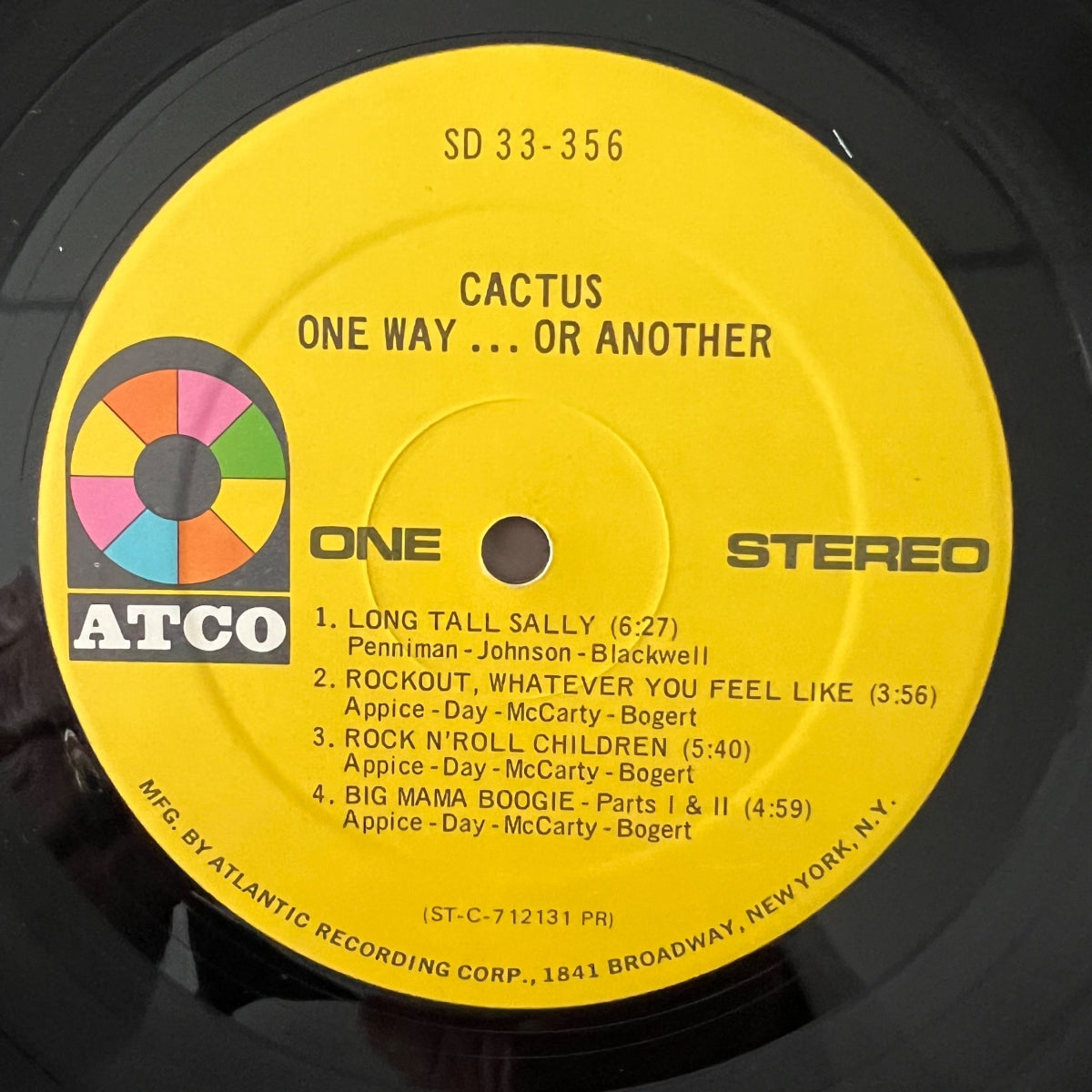 Cactus - One Way... Or Another / 1. US-Press. 1971 - (VG++/VG++)