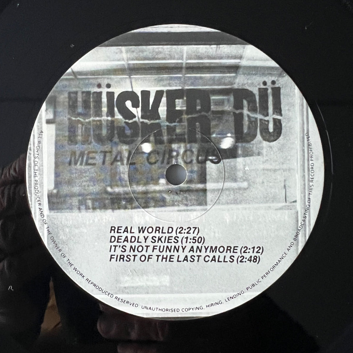 Hüsker Dü - Metal Circus / 12" EP - 1. UK-Press. 1983 - 7 Tracks - (M-/M-)