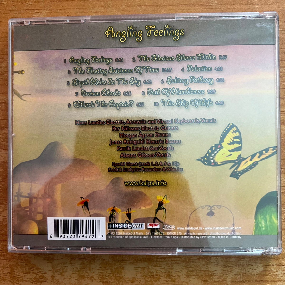 Kaipa - Angling Feelings / CD - 1st D-Press. 2007 - (M-/M-)