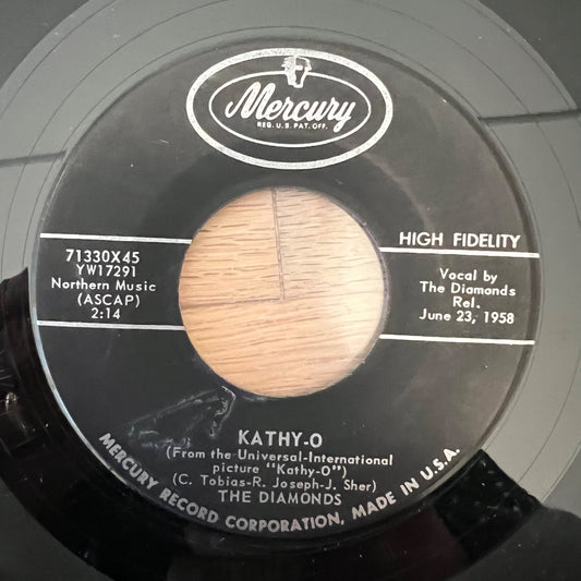 Diamonds - Kathy-O / 1. US-Press. 1958 - (VG++/Neutral)