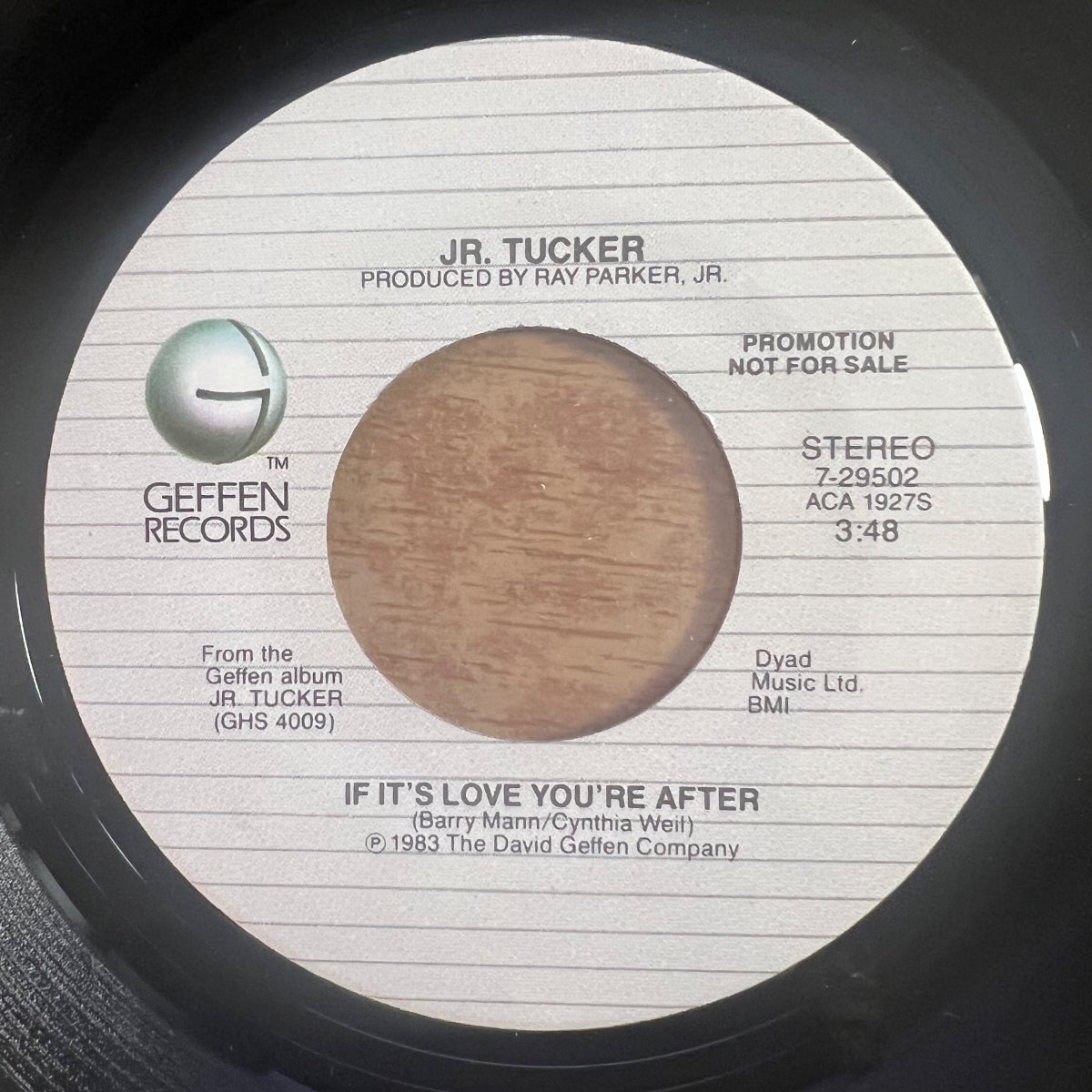 Jr. Tucker - If It's Love You're After / US-Promo 1983 - (M-/Neutral)