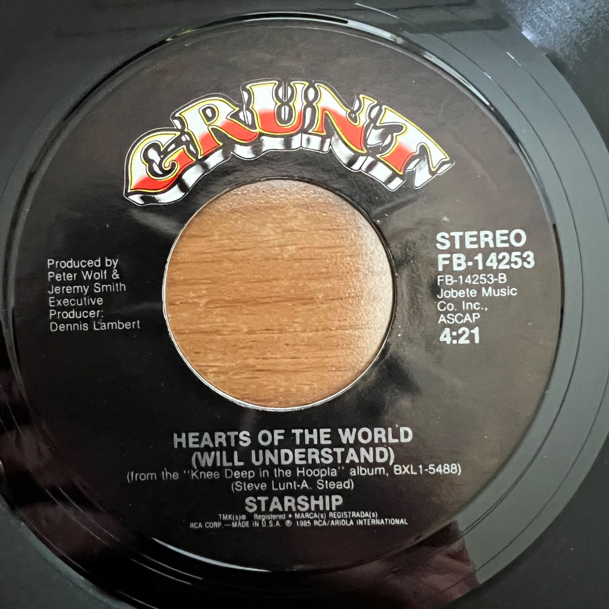 Starship - Sara / 1. US-Press. 1985 - (M-/M-)