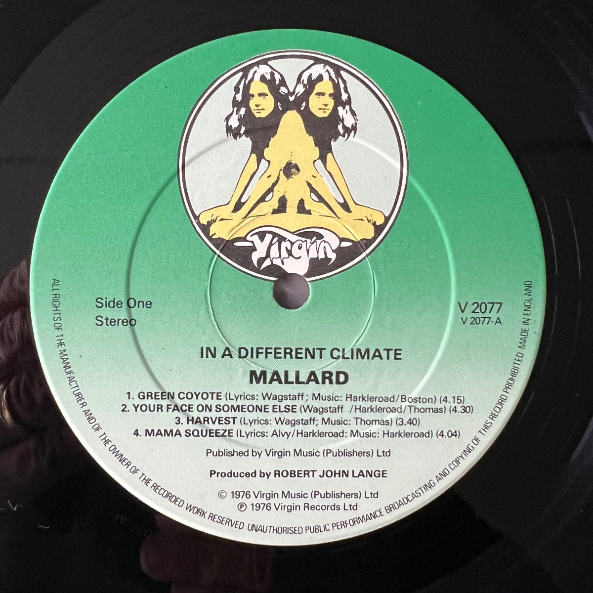 Mallard - In A Different Climate / 1. UK-Press. 1976 - (M-/M-)