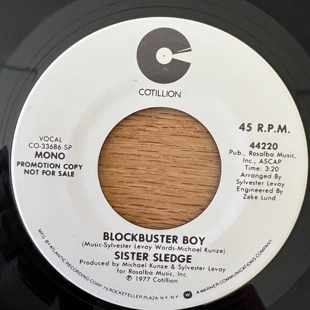 Sister Sledge - Blockbuster Boy / US-Promo 1977 - (VG++/Neutral)