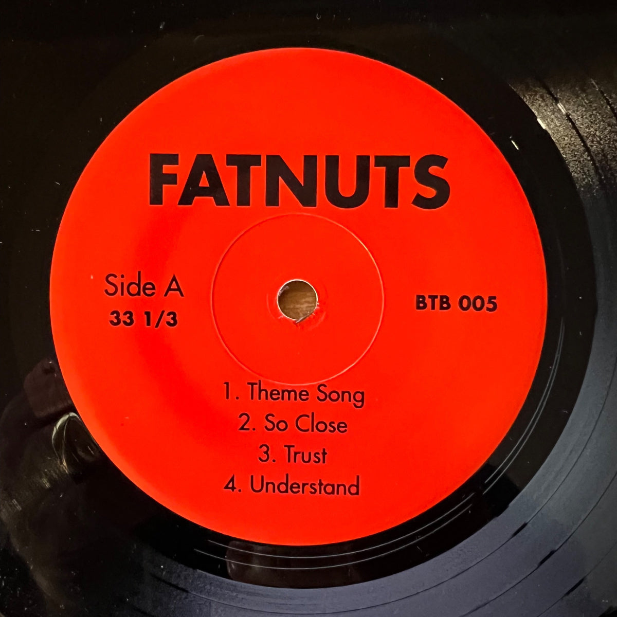 Fat Nuts - Setting In Straight / EP 6 titres - Pressage américain. 1995 - (M-/VG++)