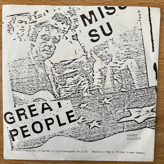 Garry Gillroy - Miss Su / 1. D-Press. 1989 - (M-/VG++)