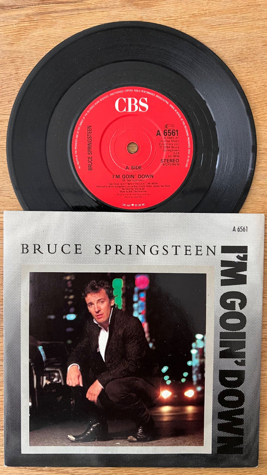 Bruce Springsteen - I'm Goin' Down / 1. UK-Press. 1985 - (VG++/M-)