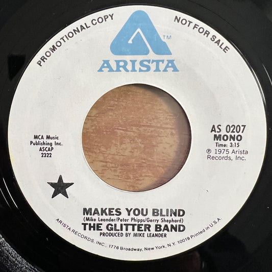 Glitter Band - Makes You Blind / US-Promo 1975 - (VG++/Neutral)