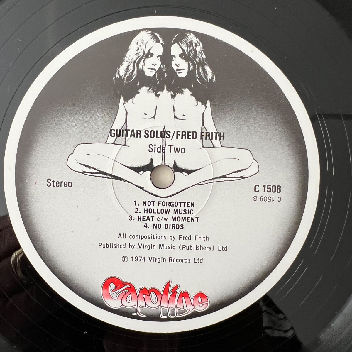 Fred Frith - Guitar Solos / 1. UK-Press. 1974 - (M-/M-)