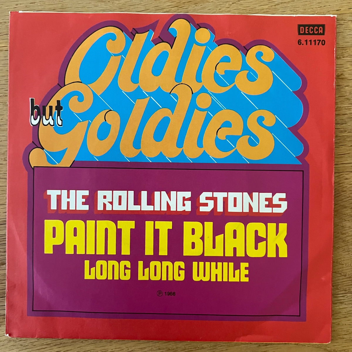 Rolling Stones - Paint It Black / D-Press. 1978 - (M-/VG++)