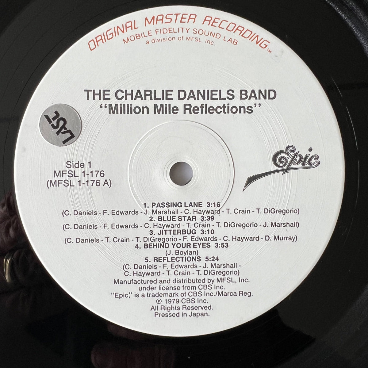 Charlie Daniels Band - Million Mile Reflections / Audioph. MFSL 198? - (M-/VG++)