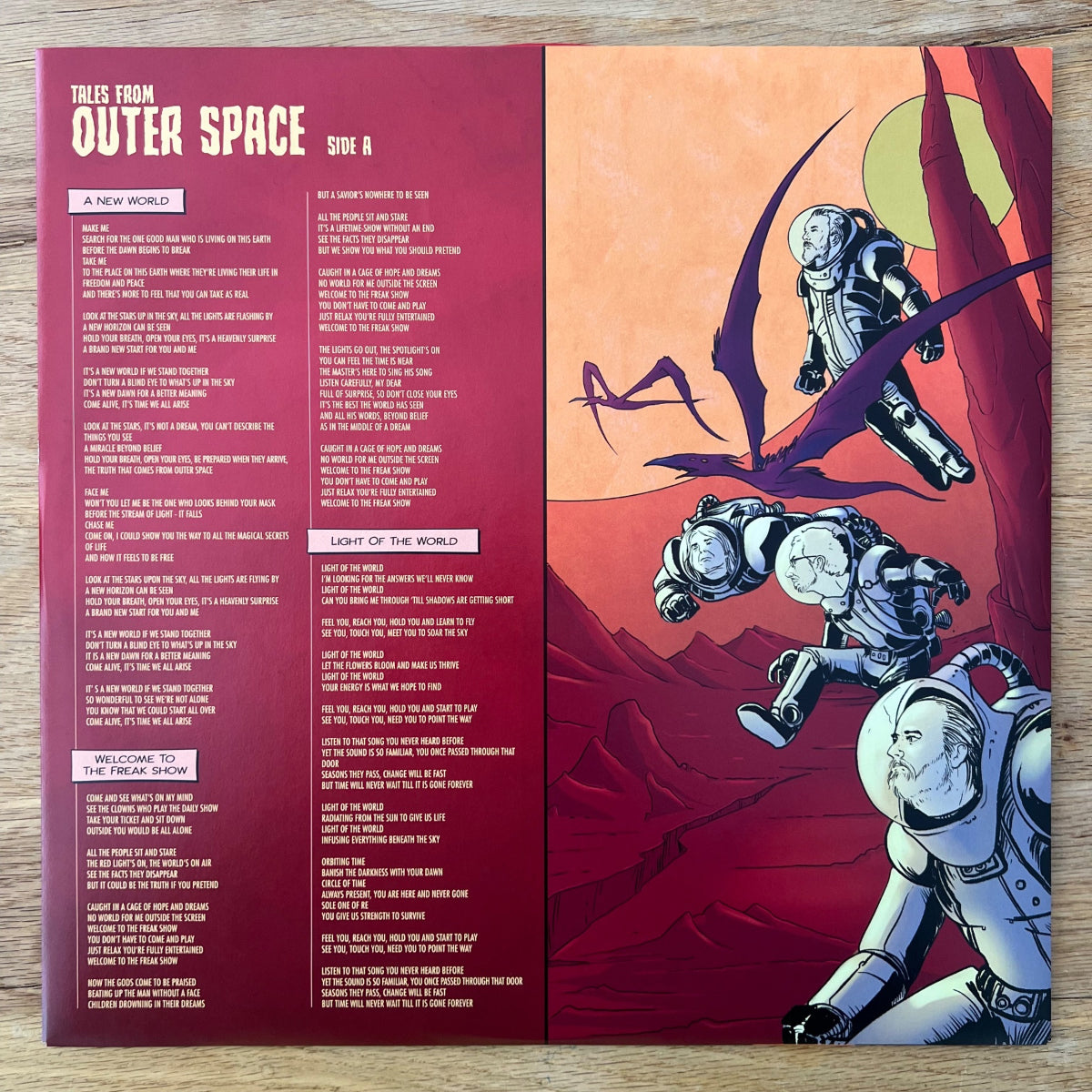 RPWL - Tales From Outer Space / 1. EU-Press. 2019 - Red Viny - (Mint& Sealed))