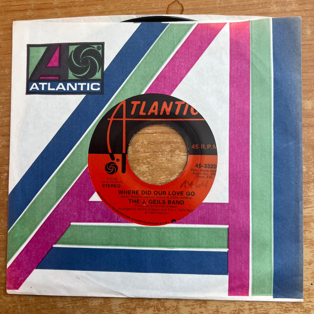 J. Geils Band - Where Did Our Love Go / 1. US-Press. 1976 - (M-/M-)