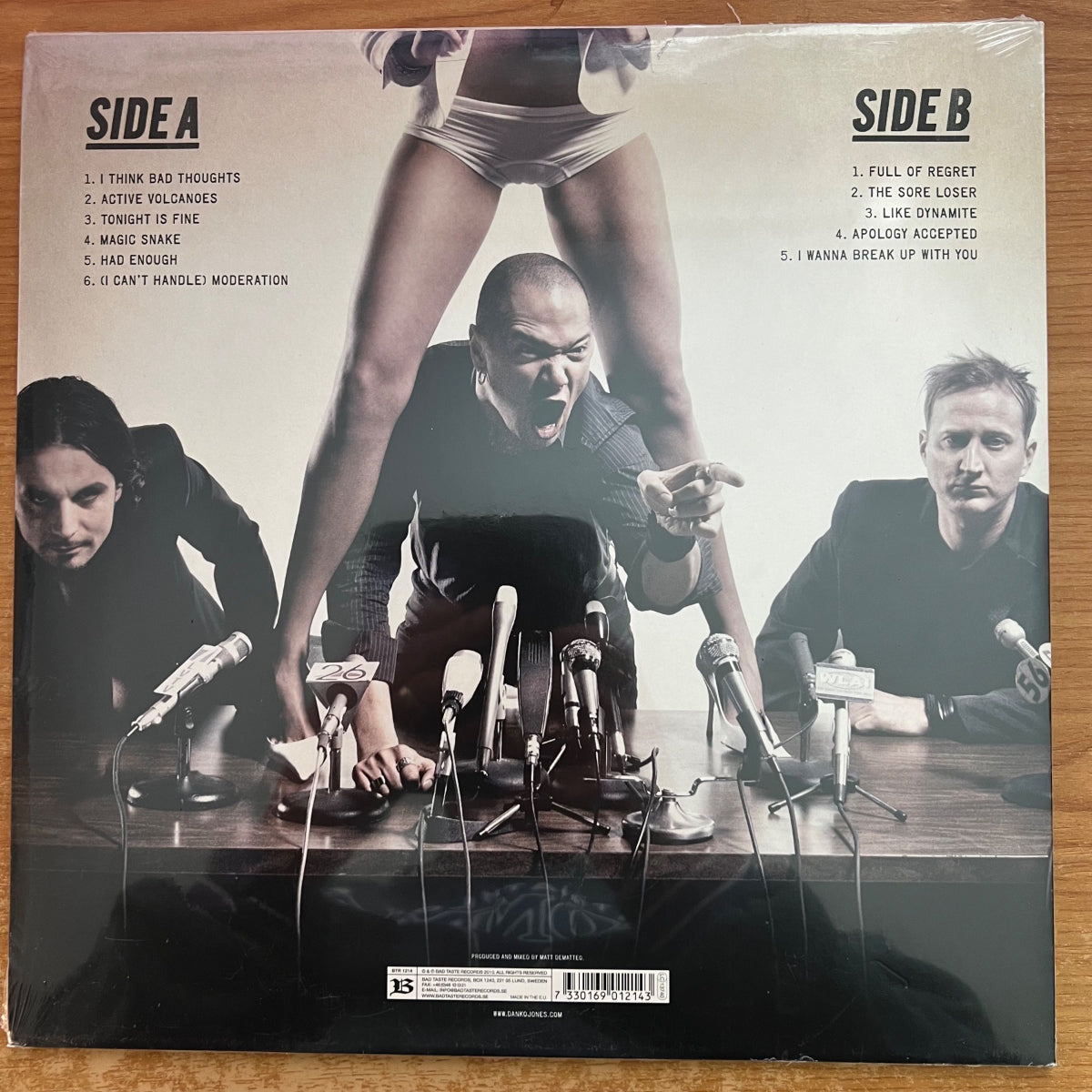 Danko Jones - Below The Belt / 1.EU-Press 2010 - (Mint / M- Sealed)