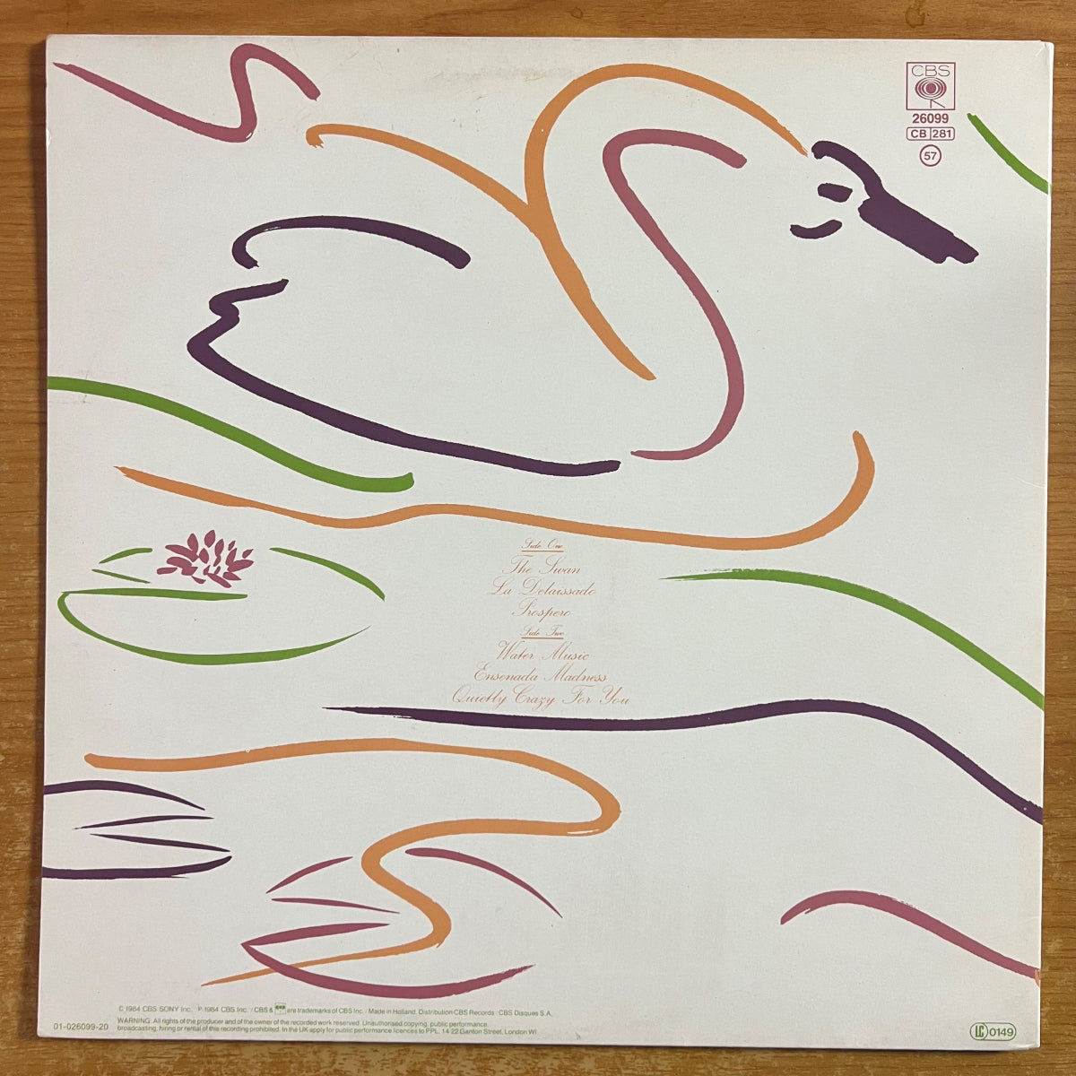Bob James - The Swan / 1. NL-Press. 1984 - (VG++/VG++)