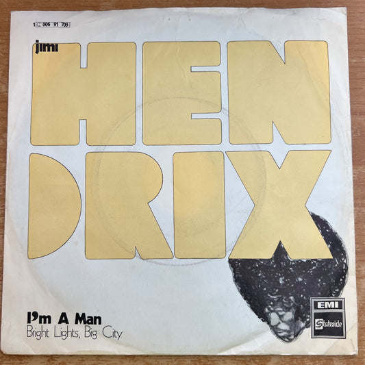 Jimi Hendrix - I'm A Man / 1st pressing 1970 - (M-/VG+)