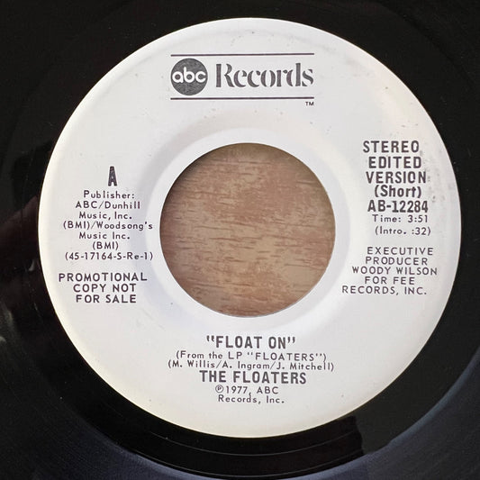 Floaters - Float On / US-Promo 1977 - (M-/Neutral)