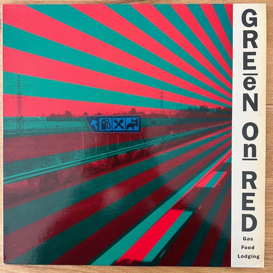 Green On Red ‎– Gas Food Lodging / 1. France-Press. 1985 - Red Vinyl - (M-/M-)