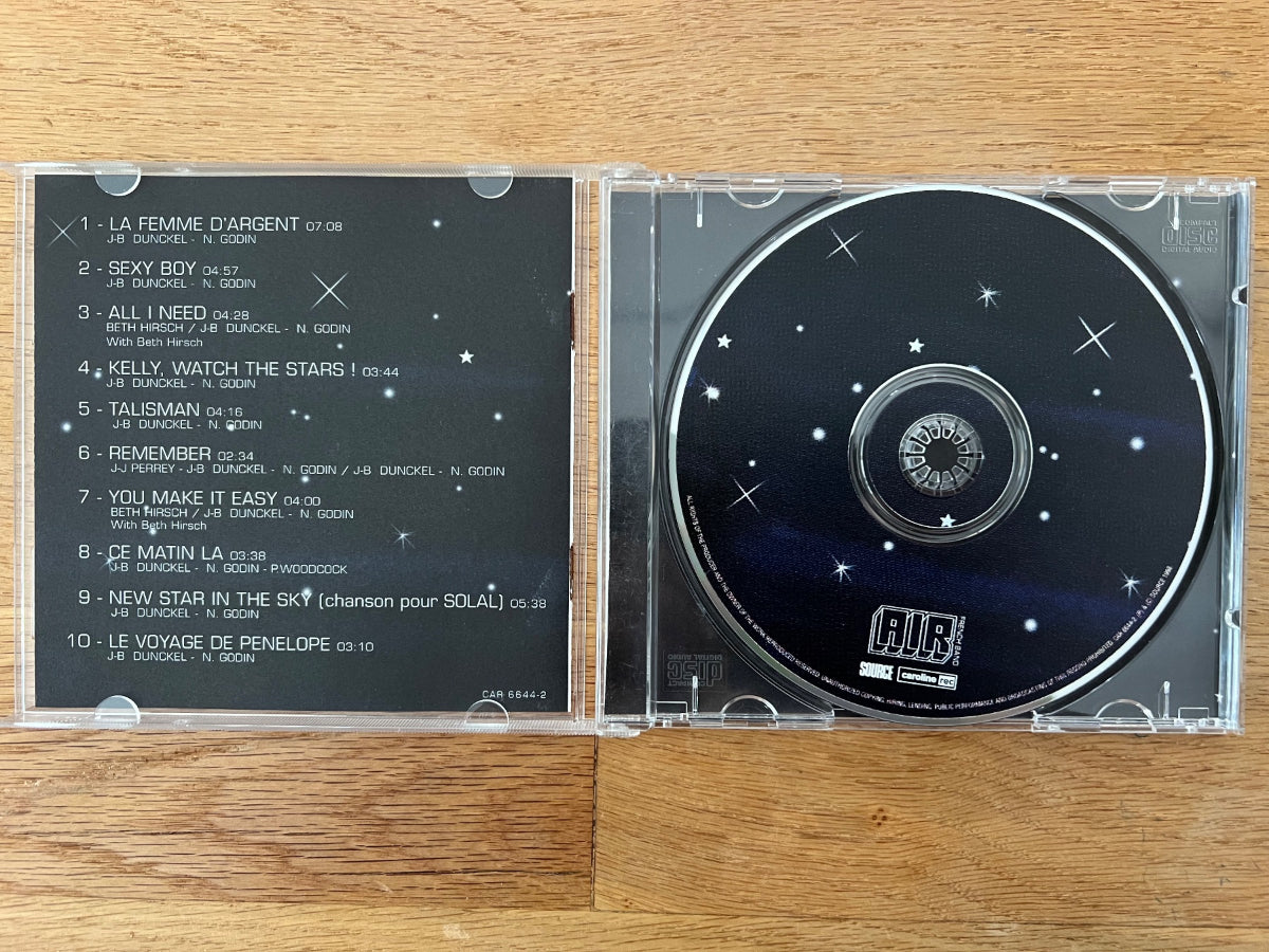 Air - Moon Safari / CD - 1st US Press. 1998 - (M-/M-)