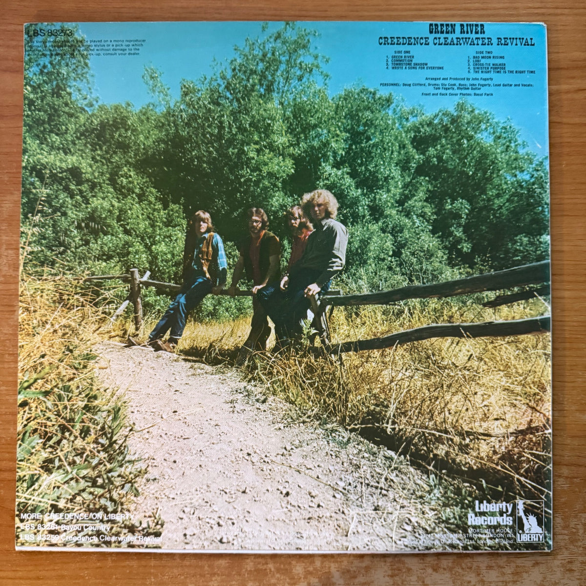 Creedence Clearwater Revival - Green River / 2. UK-Pres. 1970 - (M-/M-)