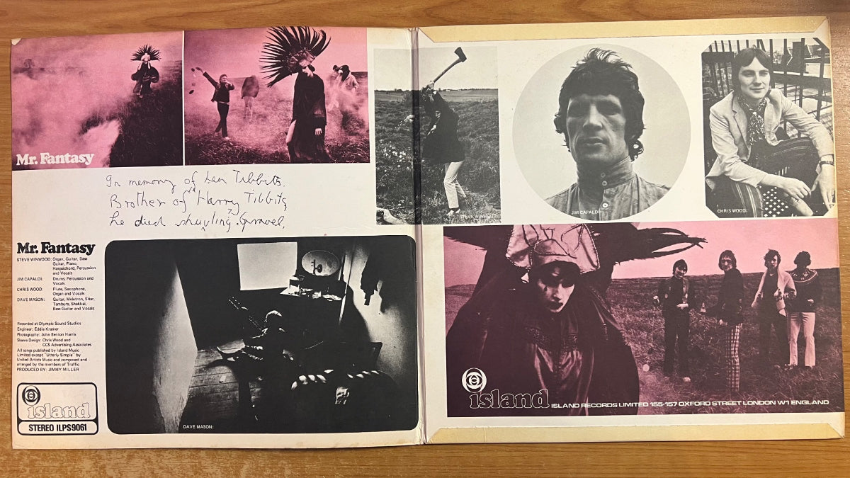 Traffic - Mr. Fantasy / 1. UK-Press. 1967 - Stereo - Smooth Label (VG++/VG++)