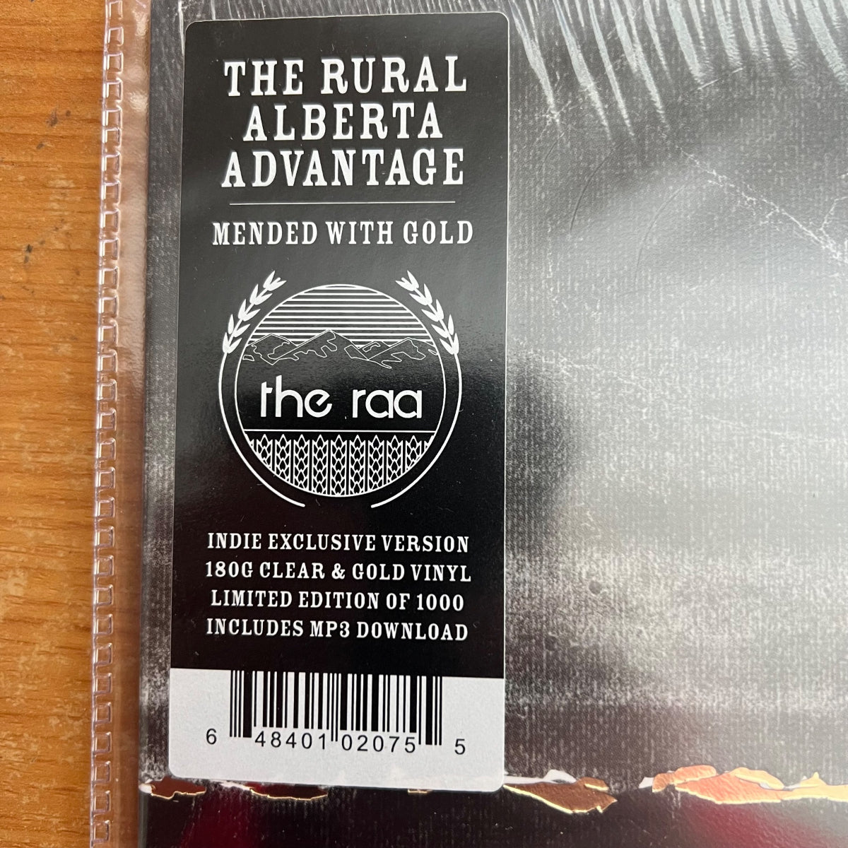 Rural Alberta Advantage - Mended With Gold / 1. US 2014 -NEW