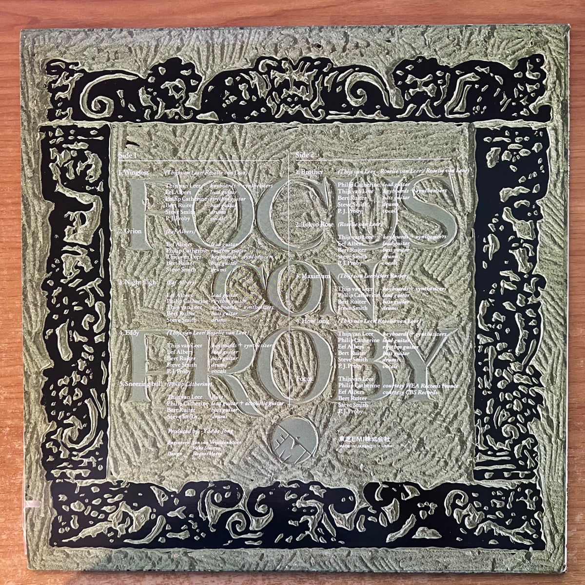 Focus - Con Proby / 1. Japan-Press. 1977 - (M-/M-)