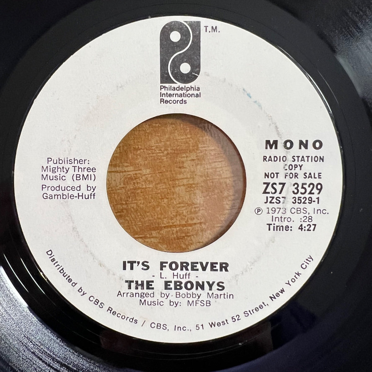 Ebonys - It's Forever / US-Promo 1973 - (VG+/Neutral)