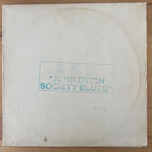 Bob Dylan - GWW "John Birch Society Blues / 1st US 1970 - (VG/VG)