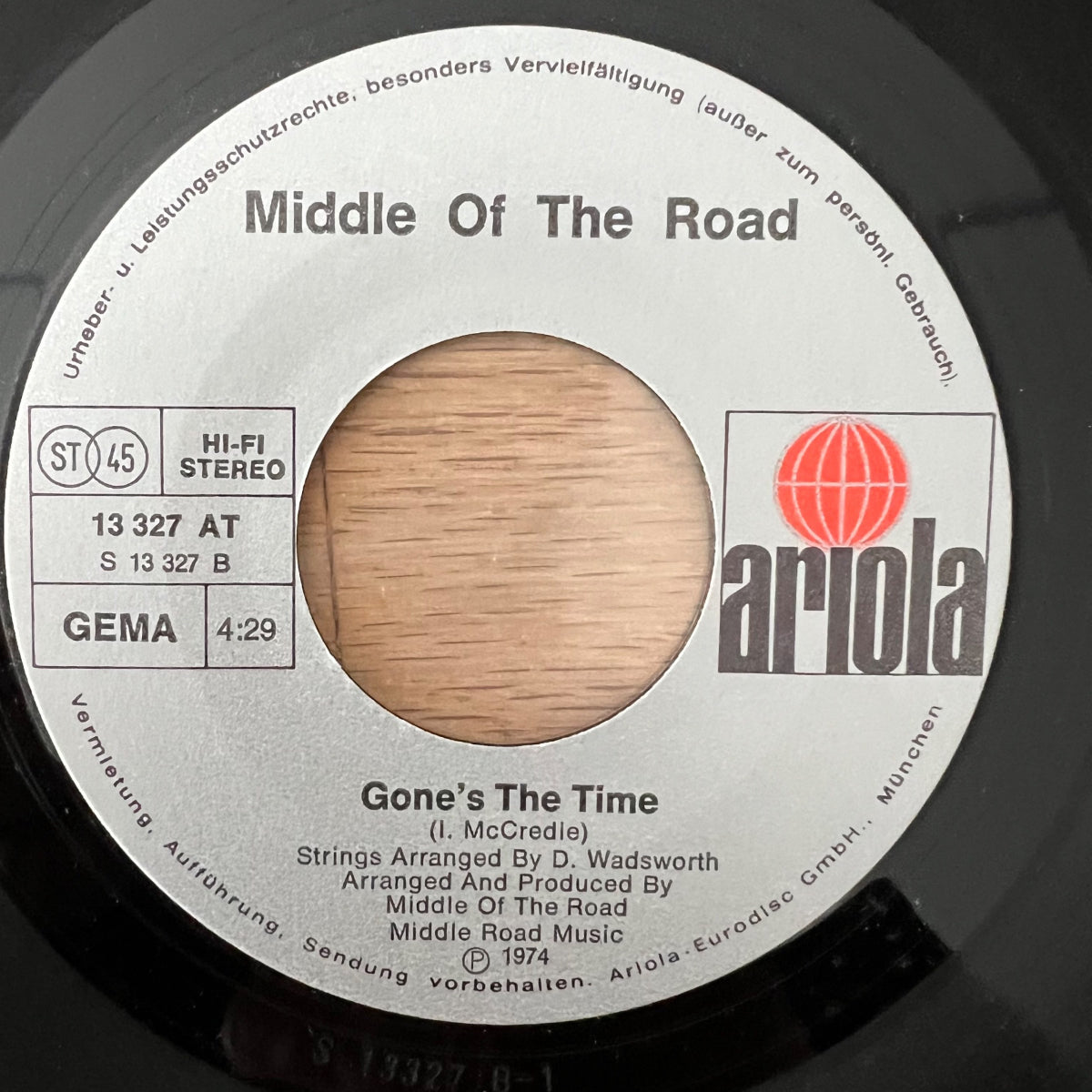 Middle Of The Road - Rocking' Soul / 1. D-Press. 1974 - (M-/VG++)