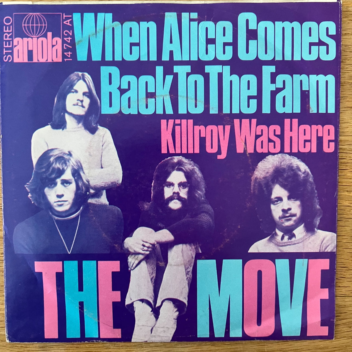 Move - When Alice Comes Back To The Farm / 1. D-Press. 1970 - (M-/VG++)
