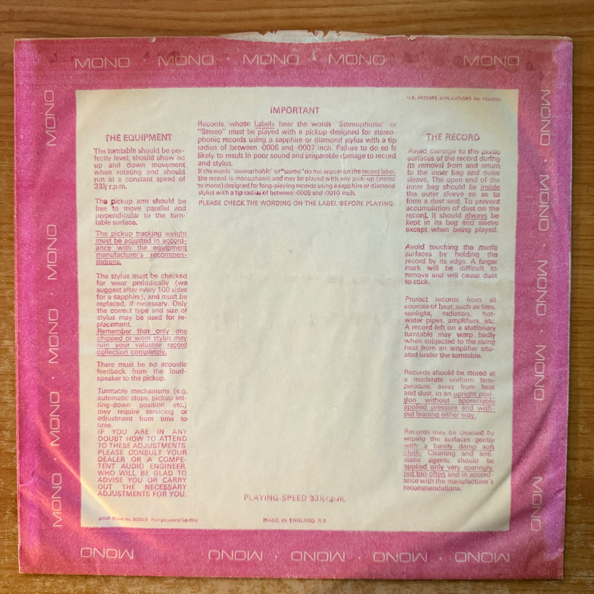 Them - The "Angry" Young Them / 2. UK-Press. 1968 - (M-/VG++)