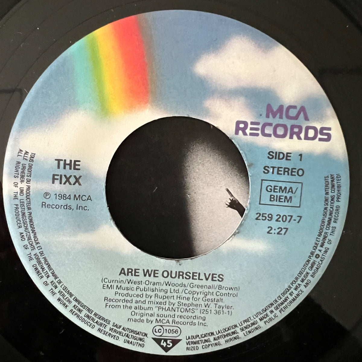 Fixx - Are We Ourselves / 1. D-Press. 1984 - (VG++/M-)