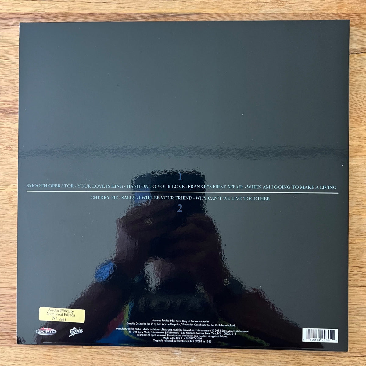 Sade - Diamond Life / Audiophile US-Press. 2012 (Audio Fidelity) - (M-/M-)