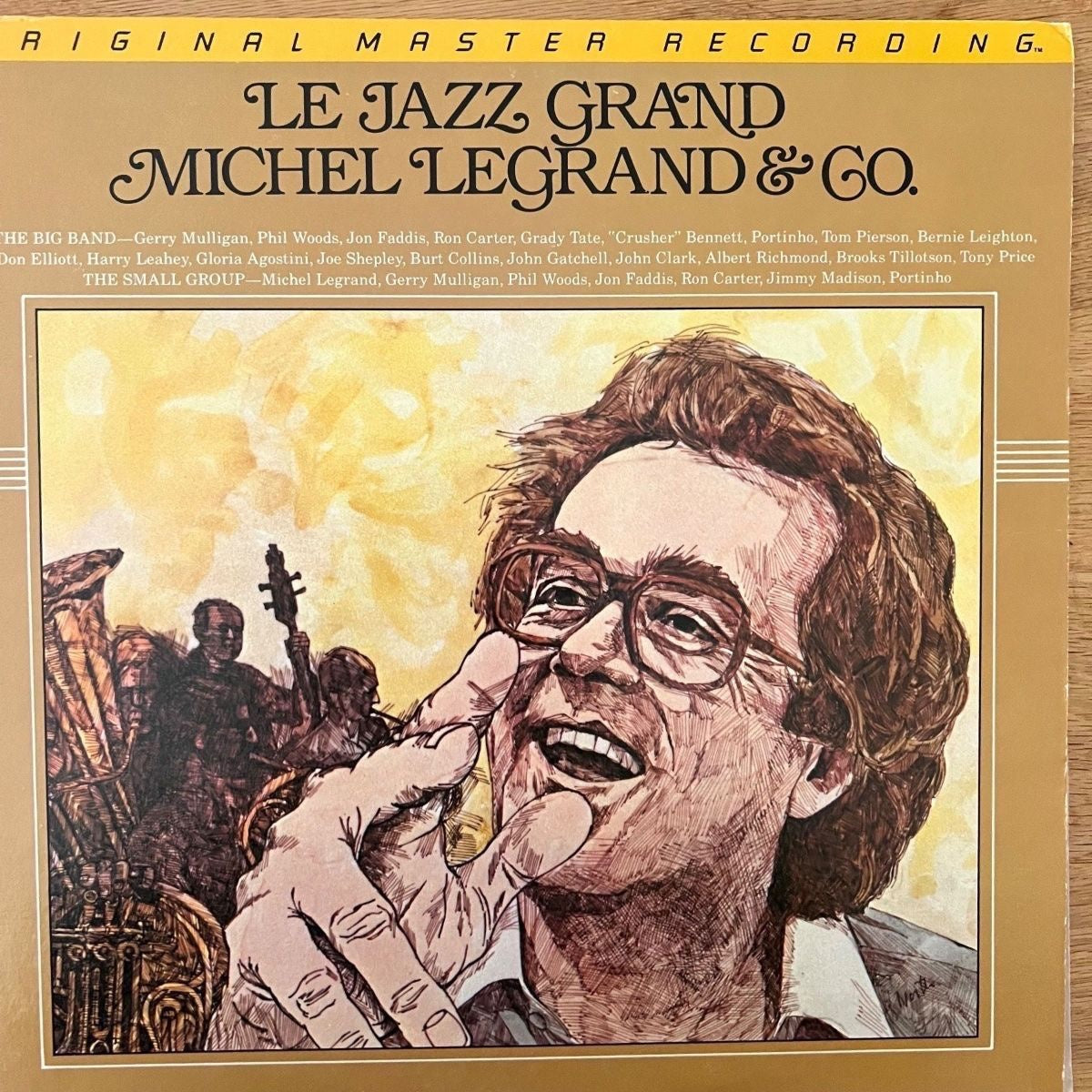 Michel Legrand & Co - Le Jazz Grand / Audiophile MFSL 1979 - (M-/VG++)