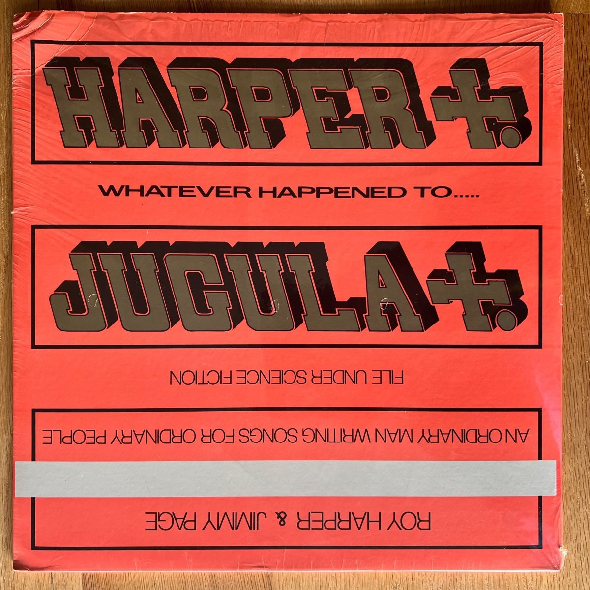 Roy Harper & Jimmy Page - Whatever Happened To Jugula? / US-Press. 1988 - (M-/VG+)