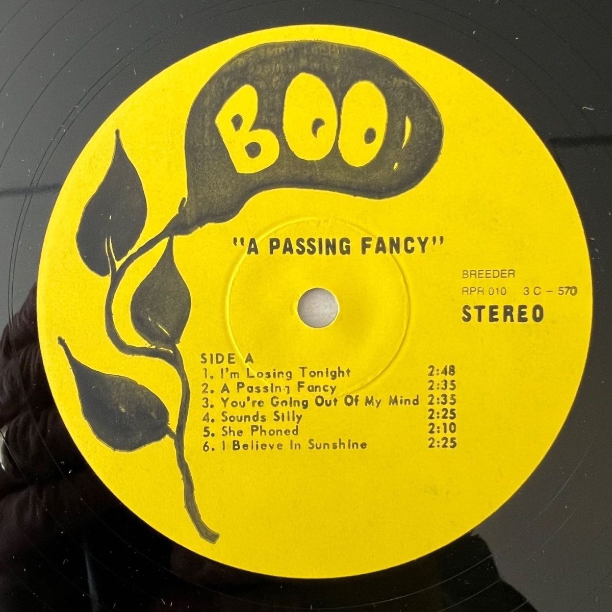 A Passing Fancy - Same / Austria Pressing - RE von 1968 - (M-/VG++)