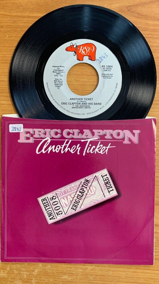 Eric Clapton - Another Ticket // 1. US-Press. 1981 - (M-/VG++)