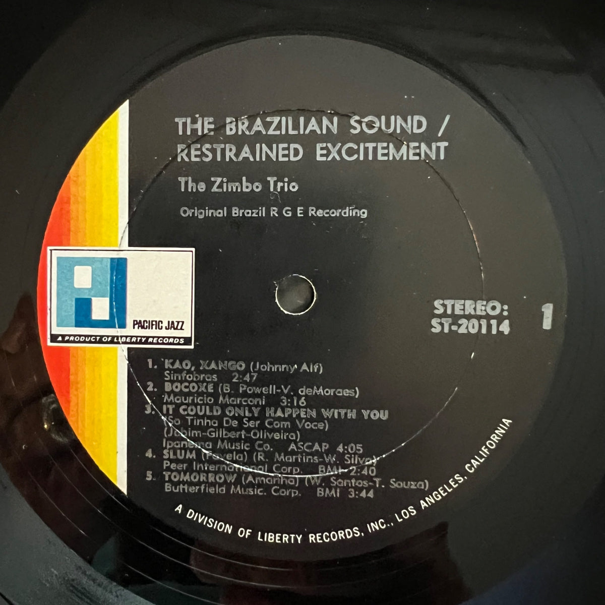 Zimbo Trio - The Brazilian Sound / 1. US-Press. 1967 - (VG++/VG++)