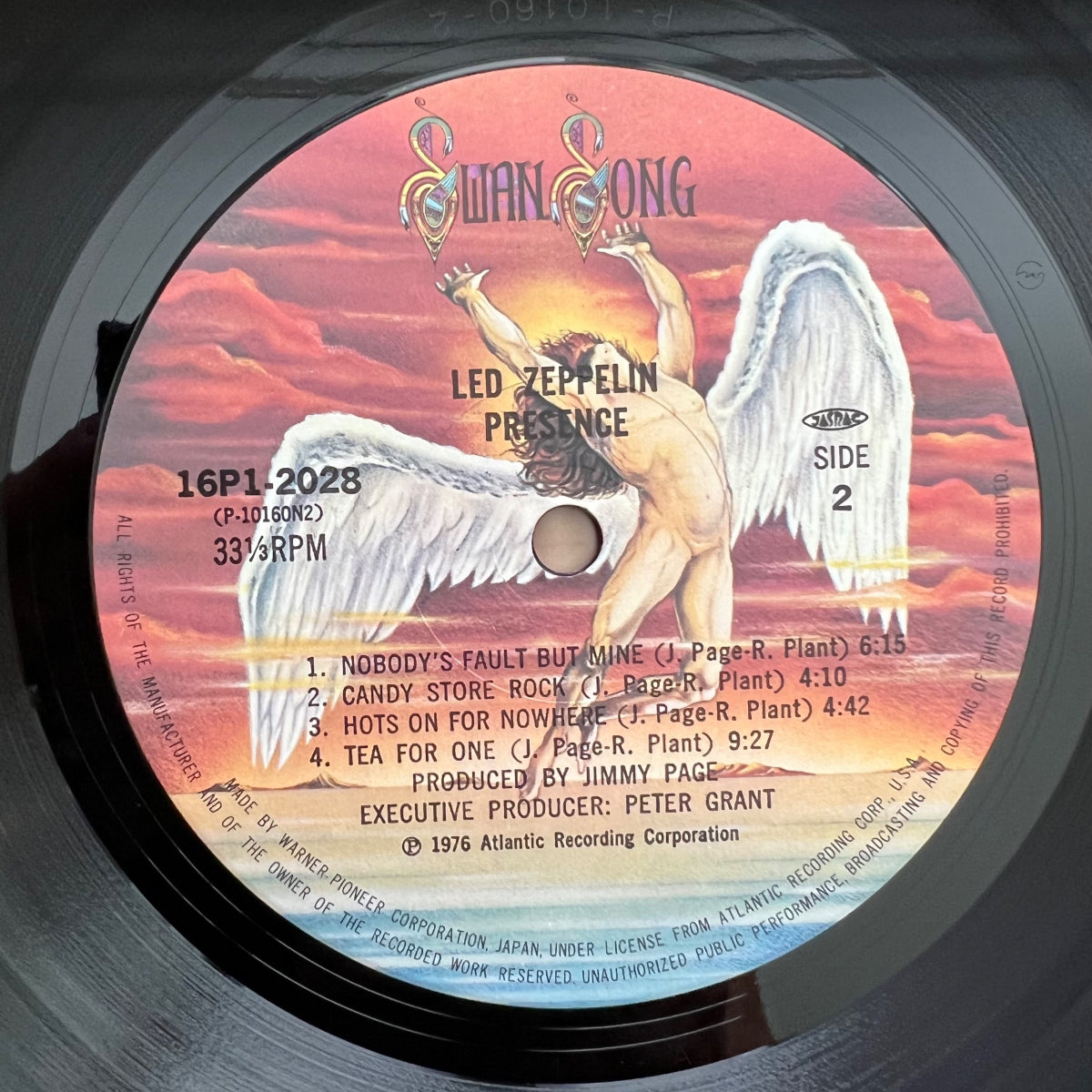 Led Zeppelin - Presence / Japan-Press. 1988 - (Mint)