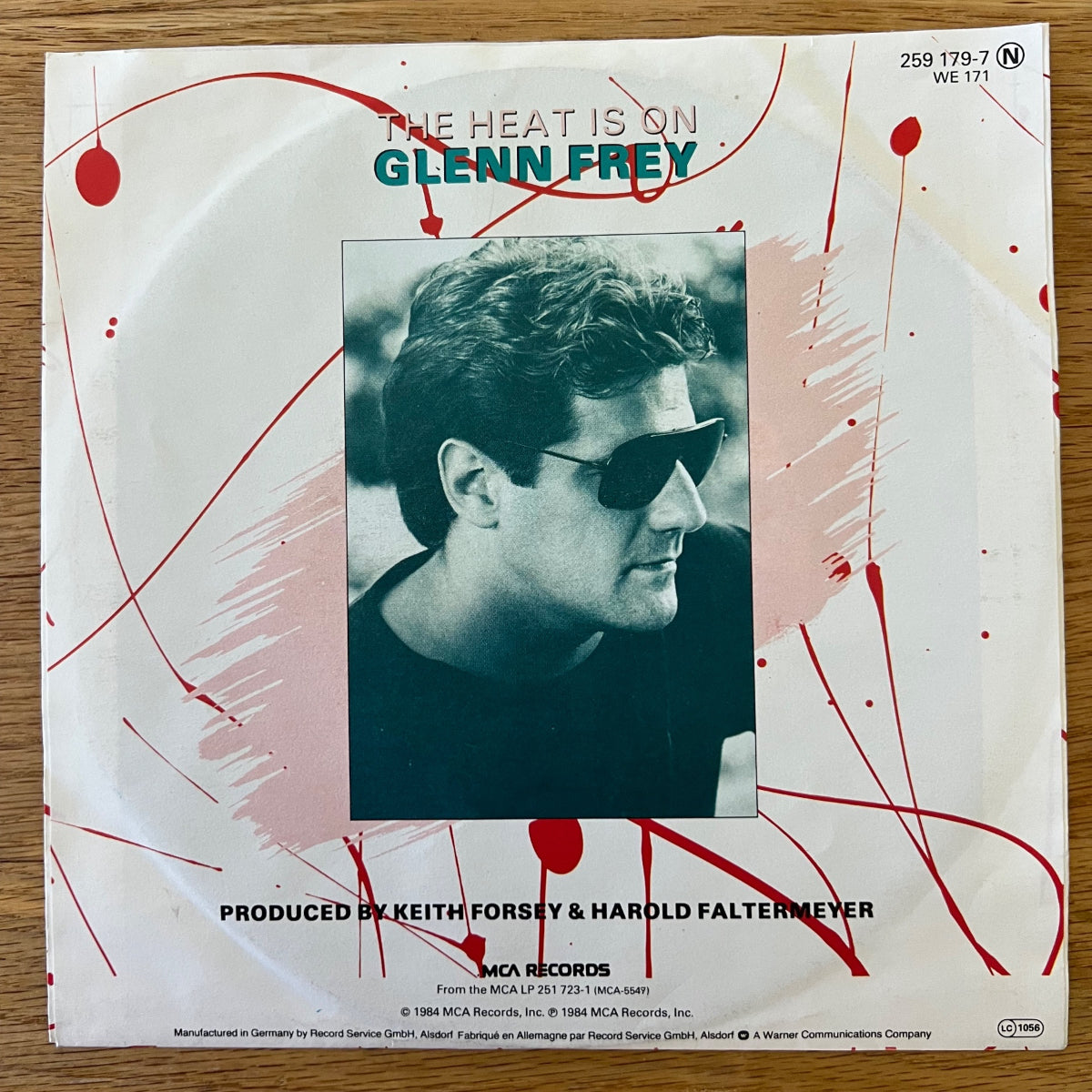 Glenn Frey - The Heat Is On / 1. D-Press. 1984 - (M-/VG++)