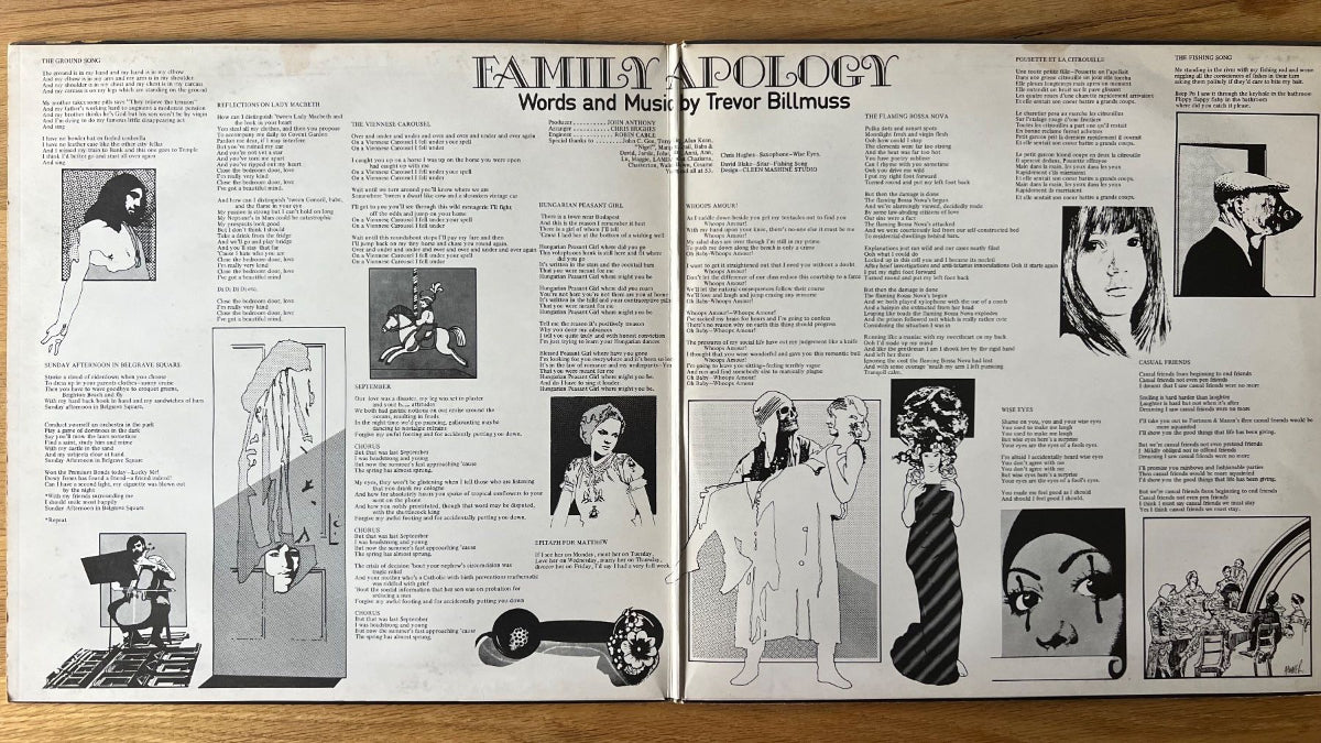 Trevor Billmuss - Family Apology / 1. UK-Press. 1970 - (M-/VG++)