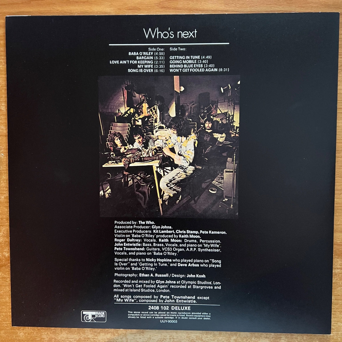 Who - Who's Next / Japan-Press. 2012 - Audiophile Edition - (Mint)