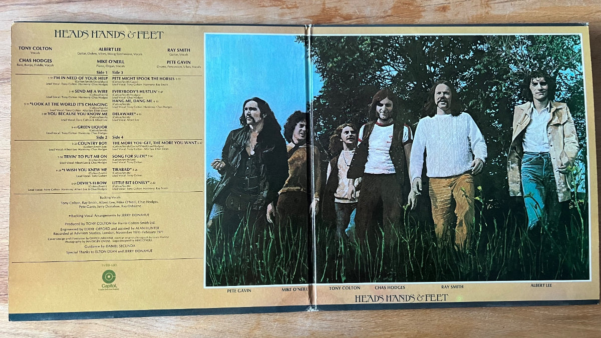 Heads Hands & feet - Same / 2 LP - 1. US-Press. 1971 - (M-/VG++)